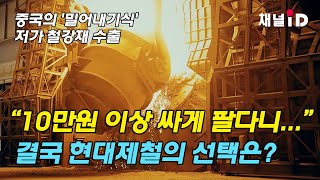 [이슈플러스]  중국의 '밀어내기식'저가 철강재 범람 ”결국 현대제철의 선택은?   / 보험매일 채널ID