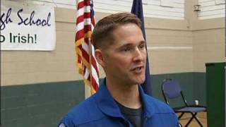 Astronaut from Eugene visits hometown