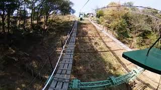 津和野城跡観光リフトをヴァーチャルに体験！360度View　島根県津和野町【RICOH THETA Z1】/ハムスターHamster：すず (すもも)