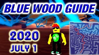 Roblox Lumber Tycoon 2 Blue Wood Maze Guide Road Map 24 07 2018