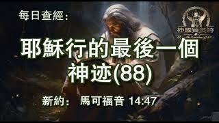 2941.《耶稣行的最后一个神迹(88)》 新约：马可福音 14：47