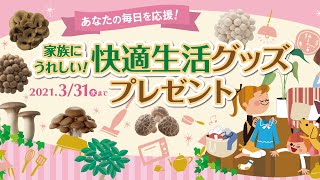 懸賞1日一選 ホクト快適グッズプレゼント WEB応募は送料かからないのでとにかく運試し