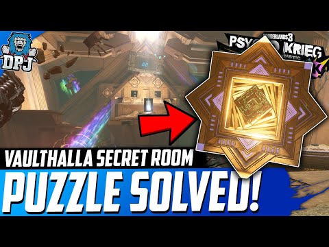 Borderlands 3 – VAULTHALLA – SECRET LOOT PUZZLE ROOM SOLVED – How to solve the secret Vaulthalla puzzle