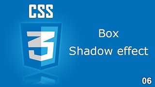 CSS3 box shadow effect tutorial -- CSS3 in Hindi