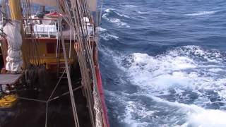 Video 1249 Bark Europa, Bound for Cape Horn, 28 to 30 Nov 2013