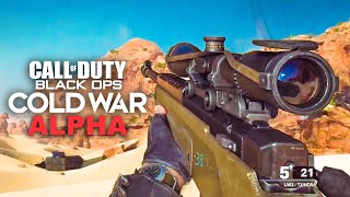 BLACK OPS COLD WAR ALPHA- FULL GAME MULTIPLAYER GAMEPLAY LIVE!!! (Call of Duty BOCW)