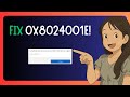 QUICK FIX For Microsoft Store 