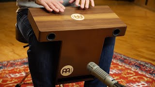 MEINL Percussion TOPCAJ2WN Slaptop Cajon - Walnut