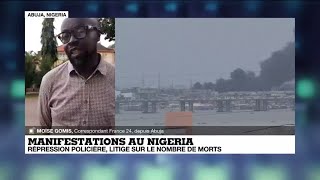 Manifestations au Nigeria : répression policière, litige sur le nombre de morts