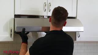 EZ1 NuTone Range hood installation system