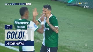 Goal | Golo Pedro Porro: Sporting (4)-0 Marítimo (Taça da Liga 22/23 - Fase 1 - Jornada 3)