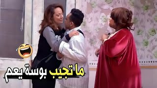 يخربيتك مراتي قاعده مع الجمهور 😂😂 | سارة استفردت بـ اوس اوس علي المسرح ..صريخ ضحك