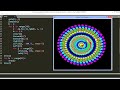 Amazing Spiral Graphic Design Techniques with Python Turtle | Python turtle graphics design🐢