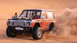 Арабский Драг-рейсинг по дюнам Arabian Crazy Hill Climb Sand Dragrace V8 4x4