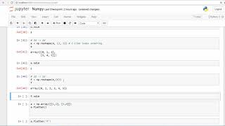 Using Numpy to Reshape  1D, 2D, and 3D Arrays