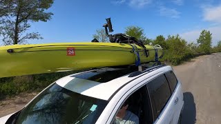 How I Car-Top my kayak (hobie compass)