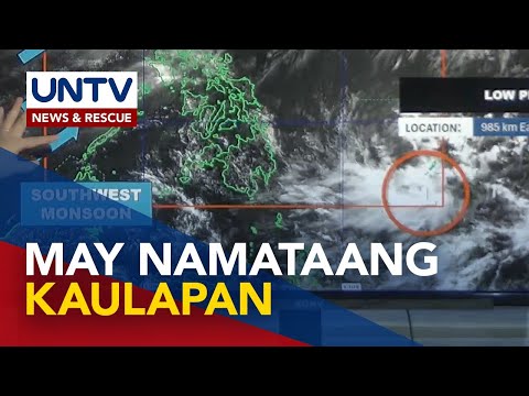 LPA, namataan sa bahagi ng Mindanao; Kalmadong panahon, inaasahan sa weekend – PAGASA