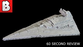 Custom LEGO Star Destroyer - 60 Second Review