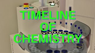 Timeline of chemistry. History of  Chemistry from Alchemy to  Modern Chemistry.