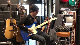 Tokai OTE-58 Offset Breezysound in Lake Placid Blue Demo