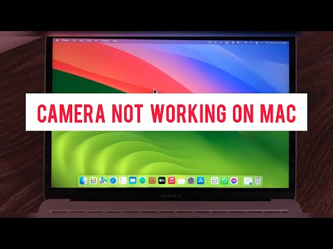 How to Fix MacBook Camera Not Working macOS Sonoma 2023