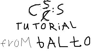 Balto's Tutorial #1 (For CSS MovieMakers only) New death animation for new CSS