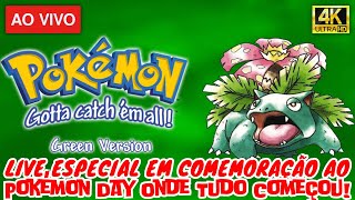 🔴[LIVE ESPECIAL EM COMEMORAÇÃO AO POKÉMON DAY!]🔴 POKÉMON GREEN DIVULGANDO OS CANAIS DOS INSCRITOS!