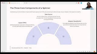 Spinner (Drop-down) example