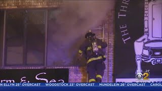 Building Fire In Lakeview East Sends Smoke Pouring From Windows