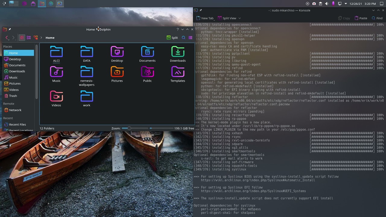 ArcoLinux : 2463 How To Build The Arch Linux Iso On Arch Linux ...