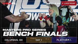 2024 USA Powerlifting Arnold Masters Pro Series Bench Finals - Platform 1