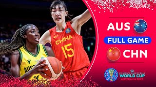 SEMI-FINALS: Australia v China | Full Basketball Game | FIBA Women's Basketball World Cup 2022