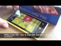 nokia lumia 720 how to insert sim and micro sd card