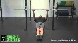 Inverted Barbell Row