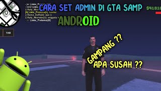 Cara Set Admin Di rdp || GTA SAMP INDONESIA