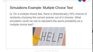 Probability Simulations: Examples