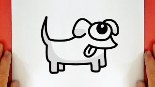 How to Draw Among Us Pet Dog | Dibujos De Among Us
