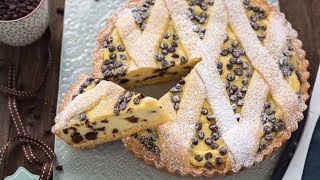 CROSTATA RICOTTA E CIOCCOLATO Ricetta facile - Chiarapassion