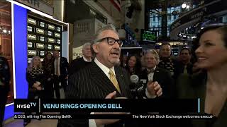 JW Roth, Founder, Chairman + CEO at Venu Joins NYSE TV Live