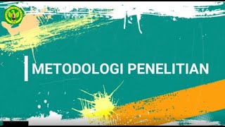 Video Pembelajaran Metodologi Penelitian I