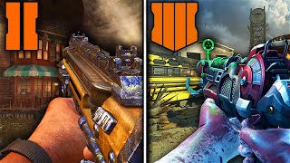 Beating The DLC 3 Maps Easter Eggs On EVERY Zombies Game