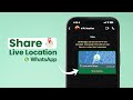 How to Share Live Location on WhatsApp?