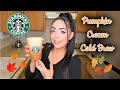 HOW TO MAKE STARBUCKS PUMPKIN CREAM COLD BREW COPYCAT!!!