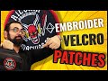 Watch What Happened When We Embroidered Velcro Patches For the First Time