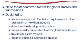 The IND in a CTD/eCTD Format