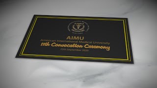 AIMU 2020 Graduation