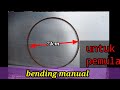 cara mudah bending lingkaran dari besi nako/beton/ulir