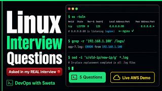 5 Linux Questions That ACTUALLY Come Up in DevOps Interviews | Part 1