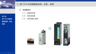 （3） 西门子S120变频器的结构、安装、选型