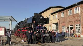 Abschied von 50 3570 - Fotostunde im BW Wittenberge